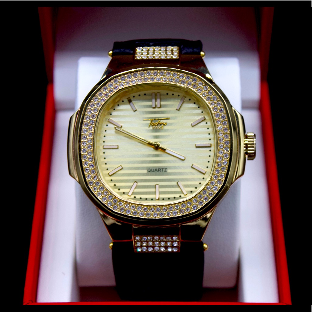 Leather Strap Luxury Watch